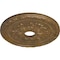 Ekena Millwork Palmetto Ceiling Medallion (Fits Canopies up to 5"), 20 7/8"OD x 3 5/8"ID x 1 5/8"P, Rubbed Bronze CM20PMRZS - alternate 5